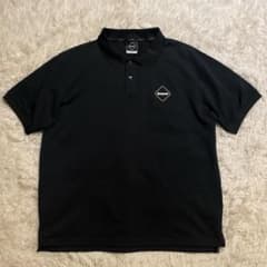 美品 FCRB FREEZE TECH S/S POLO ポロシャツ M 黒 - メルカリ