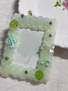 WISHコア風トレカケース緑 〈03〉のサムネイル