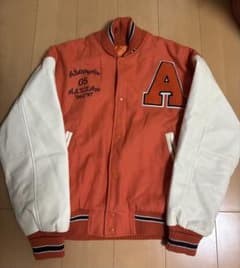 96&97年 アベイシングエイプ 2ndスタジャン オレンジ Lサイズ - メルカリ