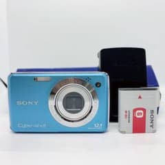 SONY DSC-W220 水色 箱あり ソニー デジカメ M330 SONY DSC-W220 水色 箱あり ソニー デジカメ M330 - メルカリ