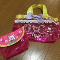 メルちゃん   おもちゃ用コイン入れ&手提げのサムネイル
