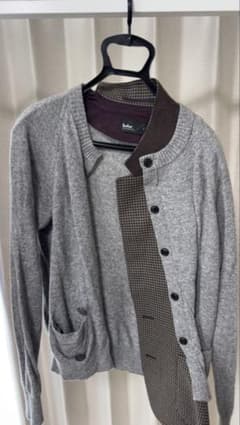 Kolor カラー/21AW ドッキングカーディガン/21WCM-N06306+ Kolor カラー/21AW ドッキングカーディガン/21WCM-N06306+ - メルカリ