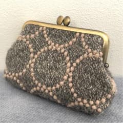☆在庫セール✨ミナペルホネン✨がま口✨ハンドメイド☆タンバリンのサムネイル