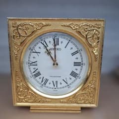 SEIKO 装飾的な置時計 ジャンク - メルカリ