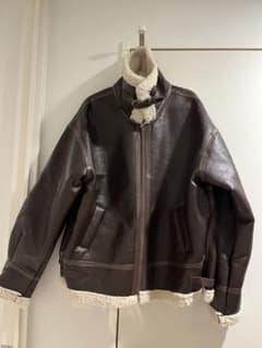 【美品】ムスタン　ジャケット　ボアジャケット　ムートンジャケット　韓国のサムネイル