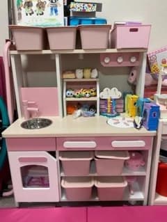 ままごと　キッチン　cook&store core+ 中古　美品のサムネイル