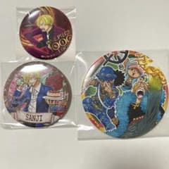 ONE PIECE サンジ 東京ワンピースタワー限定 バースデー缶バッジ