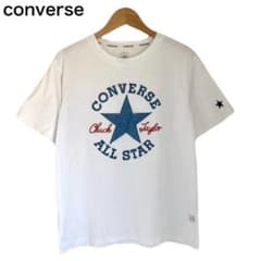 コンバース　オールスター　チャックテイラー　スニーカー　ホワイト　半袖　Tシャツ