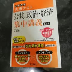 大学入学共通テスト 公共、政治・経済 集中講義 五訂版 旺文社のサムネイル