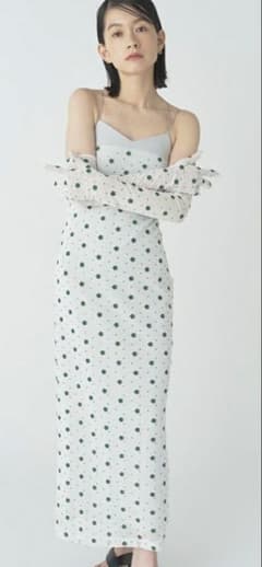 【LILY BROWN×MARY QUANT】デイジードットキャミワンピースのサムネイル