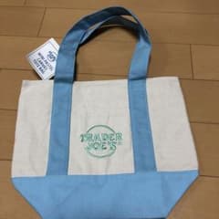【新品・タグ付】TRADER JOE'S ミニパステルキャンバストートバッグのサムネイル