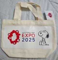 スヌーピー ミャクミャク　ランチバッグ EXPO 2025　大阪関西万博のサムネイル