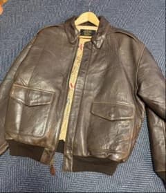 Schott A-2 レザーフライトジャケット ペイント USAF ショット Schott A-2 レザーフライトジャケット ペイント USAF ショット - メルカリ