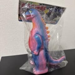 ブルマァク ソフビ☆ゴジラ プラモ版 ピンクカラー 東宝 M1号 マルサン