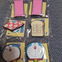 ドラえもん いろんな顔とひみつ道具ラバークリップ 　　　6個セット