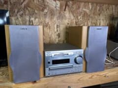 ジャンク】SONY HCD-MD333 ミニコンポ スピーカーセット - メルカリ