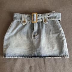 デニムミニスカート　インパン　Mのサムネイル