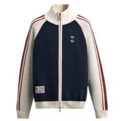 ZARA × Champion カラーブロックバンドニットジャケット Champion × ZARA カラーブロックバンドニットジャケットS - メルカリ
