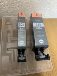 Canon BCI-326+325/5MPのBKとPGBKのサムネイル
