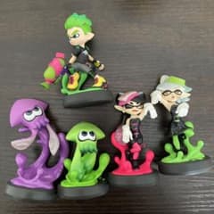 amiibo スプラトゥーンシリーズ 5体セットのサムネイル
