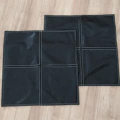 ニトリ　合成皮革クッションカバーのサムネイル