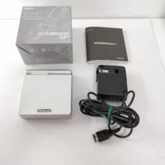 ゲームボーイアドバンスSP プラチナシルバー 極美品 GBASP