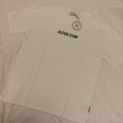 ALEXIA STAM ロゴTシャツ ホワイト - メルカリ