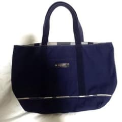 BLUE LABEL CRESTBRIDGE トートバッグ デニムネイビーA4 - メルカリ