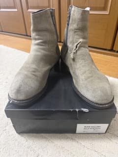 RUDE GALLERY SIDE ZIP SHORT BOOTS 26cmのサムネイル