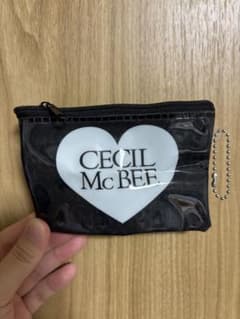 CECIL McBEE クリアポーチ ガチャのサムネイル