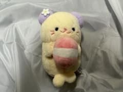 ぬいぐるみ マスコット クリーム色