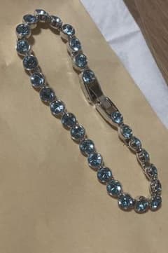 Swarovski ブレスレット　ライトブルーのサムネイル