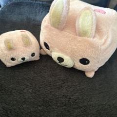 平成レトロ　うさるさん　ぬいぐるみ　中古品 うさるさん うし ぬいぐるみ うさるさんグッズ 平成レトロ