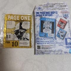 ONE PIECE アクリルブロックチャーム ページワン - メルカリ