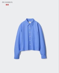 JW ANDERSON 青 オックスフォードシャツ Mサイズ JWA ユニクロのサムネイル