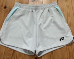 YONEX ハーフパンツ ライトグレー　Sのサムネイル