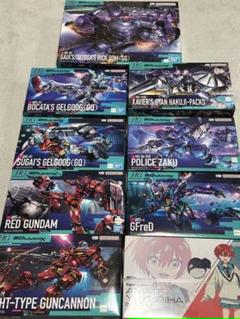 機動戦士ガンダムジークアクスセット　プラモデル　９点　まとめ　ガンプラ
