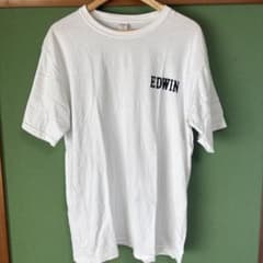 EDWIN ホワイト Tシャツ Lサイズのサムネイル
