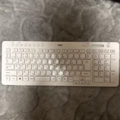 NEC ワイヤレスキーボード ホワイトのサムネイル