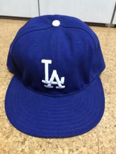 値下げ NEWERA ニューエラ サイズ7 8/3 ロサンゼルスドジャースLAのサムネイル