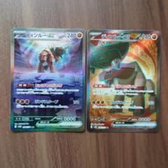 【ポケモンカード】ディンルーex SAR/SRセットのサムネイル