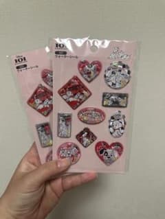 ディズニー 101匹わんちゃん ステッカー 2パックのサムネイル