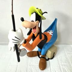 【グーフィー】グーフィー　フィッシング　ビッグフィギュア　箱あり　未使用　希少