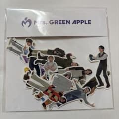 Mrs.GREEN APPLE 라일락 스티커 세트