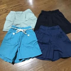 女の子用　ショートパンツ　150 4枚セットのサムネイル