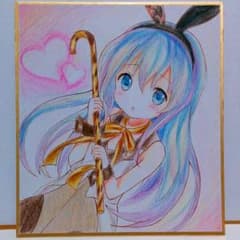 ごちうさ　イラスト　チノ　ご注文はうさぎですか？のサムネイル