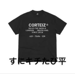 正規品 Corteiz OG STENCIL TEE BLACK Lサイズ