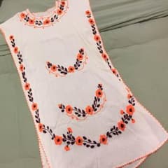 お値下げ！メキシコ刺繍 メキシカンワンピース ヒッピー 70'sのサムネイル