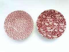 バーレイ レッドキャリコ•レッドフェリシティ ボウルセット - メルカリ