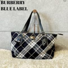 BURBERRY BLUE LABEL ノバチェック トートバッグ ブラック　黒のサムネイル